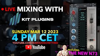 Live: Mixing Dub Techno for a Video Game || with KIT Plugins