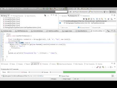 conditional breakpoint