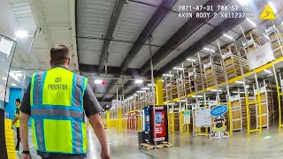 AMAZON Employee gets busted for stealing APPLE AIRPODS, Bodycam