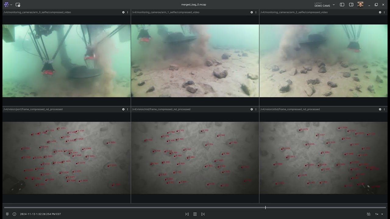 Eureka II demo in harbor on 13 November 2024