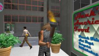 Man vs. Second Life