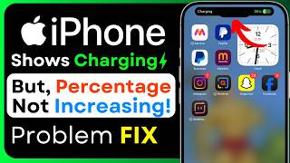 Iphone Showing Charging But Battery Not Increasing Fix Iphone Charging Problem 2026