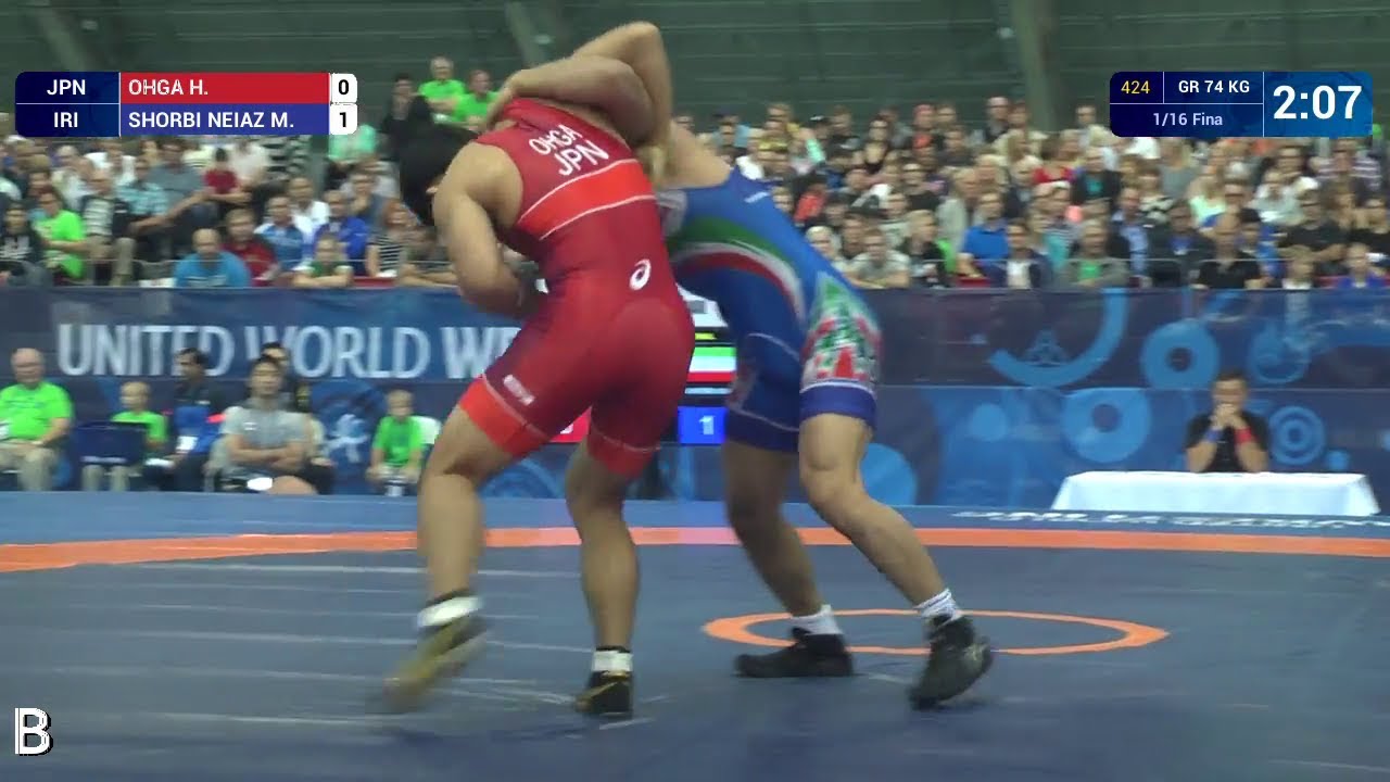1/16 GR - 74 kg: M. SHORBI NEIAZ (IRI) df. H. OHGA (JPN) by VSU, 8-0