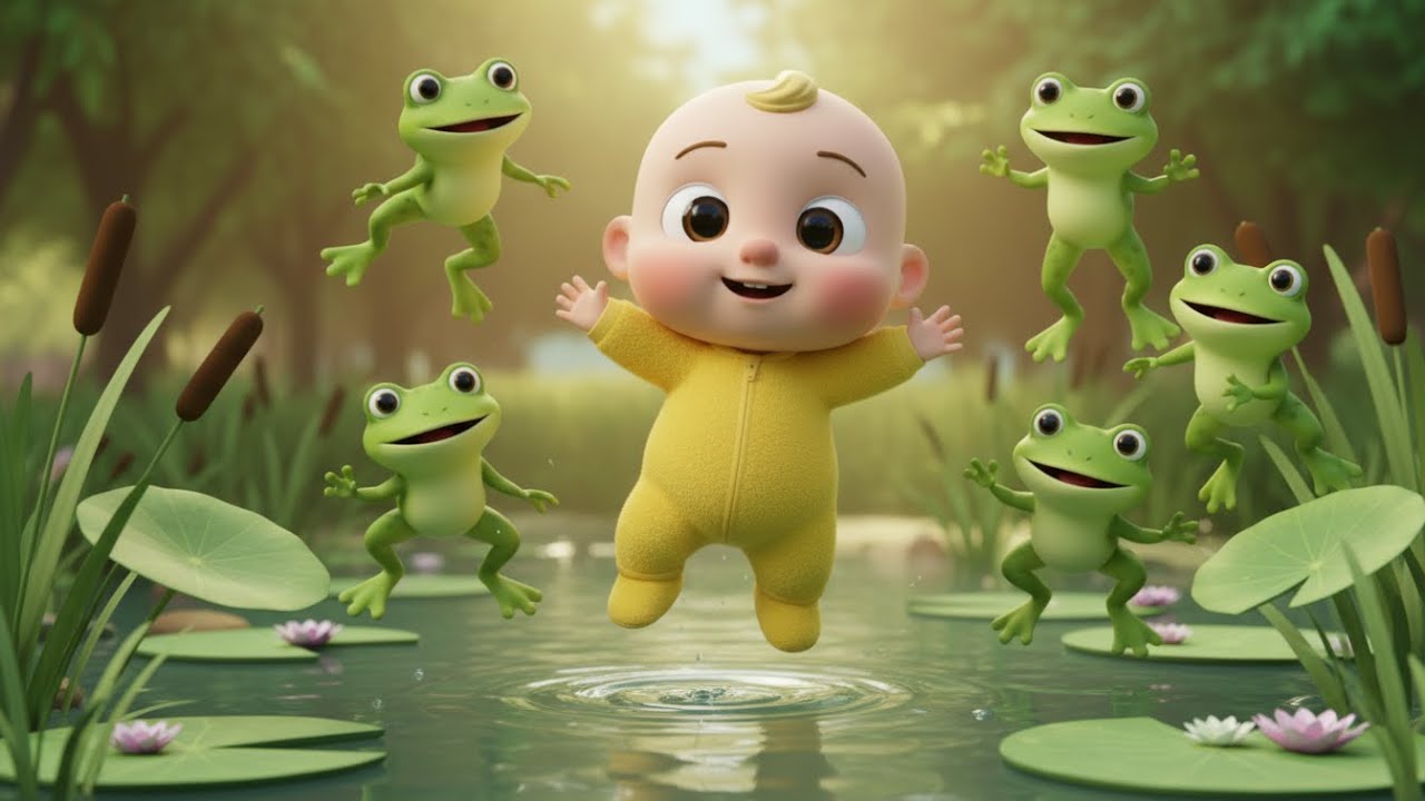 Jump Like Frogs Zuzu | Froggy Jumping & Fun Song for Kids | Zuzu Kid TV