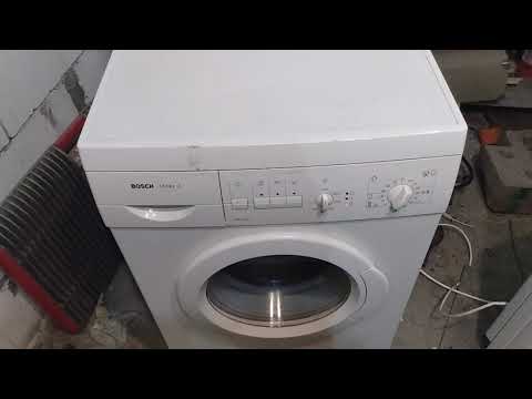 Video: Bosch Max 5 veļas mašīna: instrukcijas
