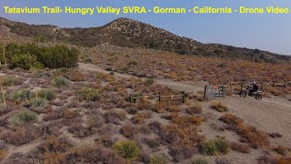 Tatavium Trail Hungry Valley SVRA  Gorman  California  Drone Video
