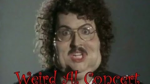 Weird Al Yankovic Concert