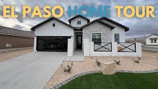 EL Paso Realtor Tours a New Construction Farmhouse
