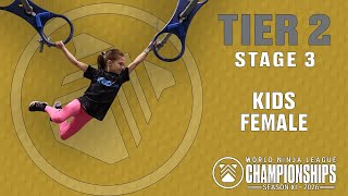 TIER 2 | KIDS FEMALE | stage 3 | Season 11 World Championships Live
