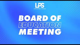 Lawton Public Schools: Board of Education Meeting 4-13-2026