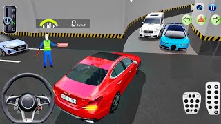 New Red Supercar vs Mercedes-Benz | Stuck in Parking | 3D Driving Class Gameplay | Android & iOS screenshot 1