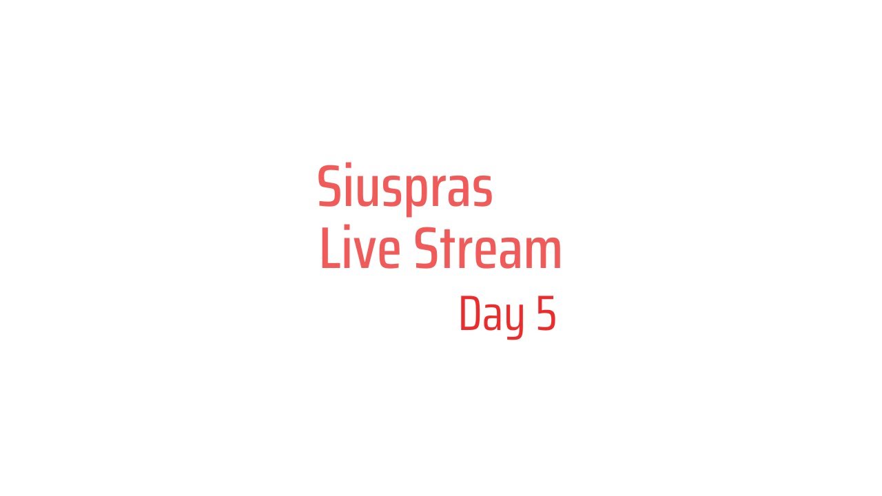 Streaming Day 5 | Part 2 - YouTube
