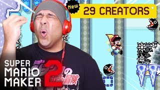 29 CREATORS WORKED ON THIS LEVEL... I'M...[SUPER MARIO MAKER 2] [#50]