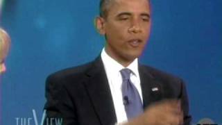 Obama on The View 2010 PART 5 ~ High Quality ~