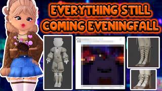 Everything Still Coming In The EVENINGFALL UPDATE Royale High