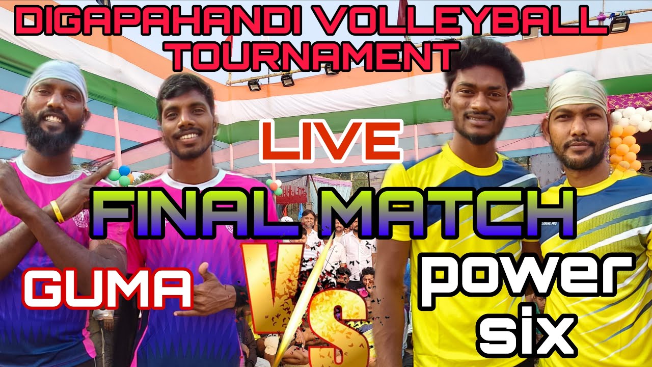 Lb Family is live! 2ND SET GUMMA Vs POWER SIX DIGAPAHANDI VOLLEYBALL TOURNAMENT 2026