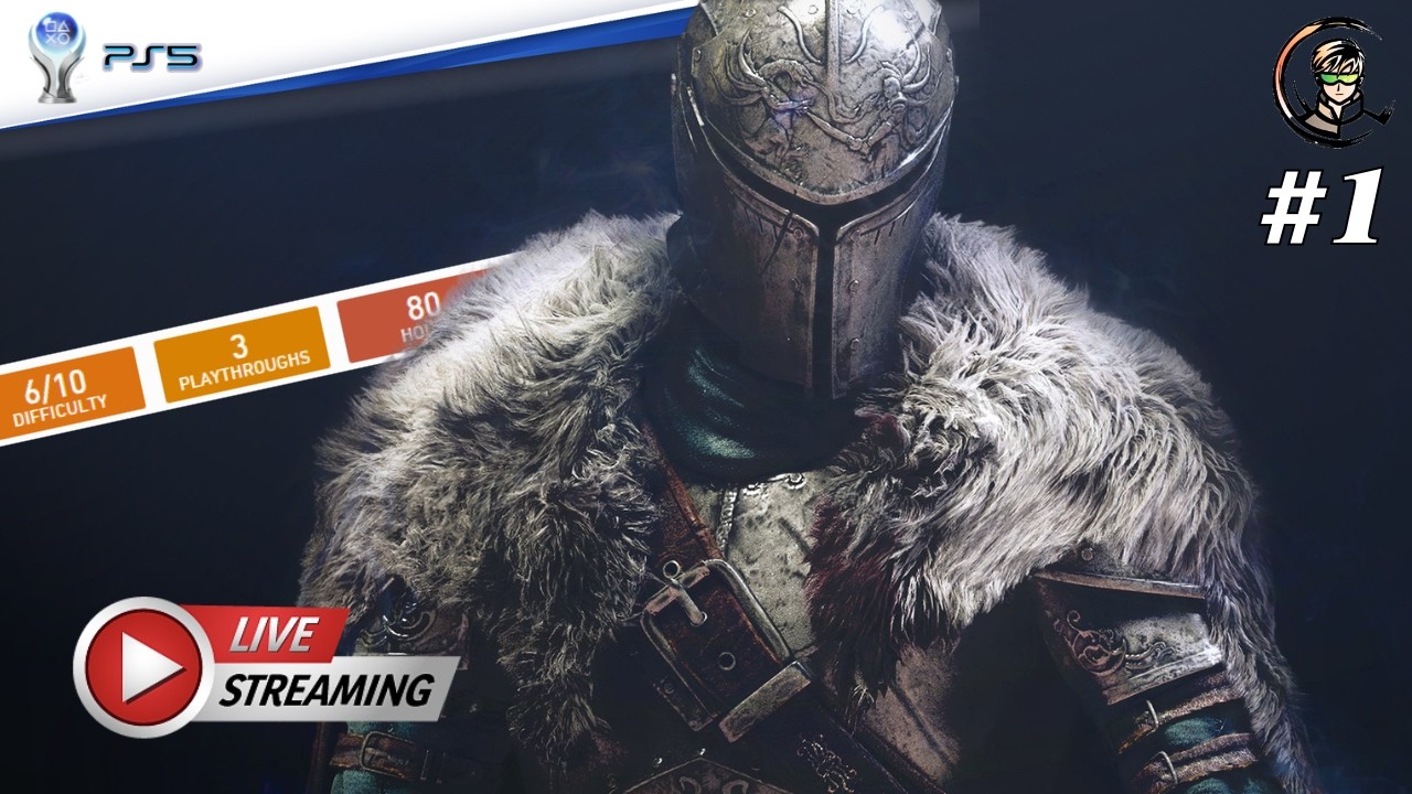 Dark Souls 2 - 00/38 για ΠΛΑΤΙΝΑ! PS5 Live Walkthrough