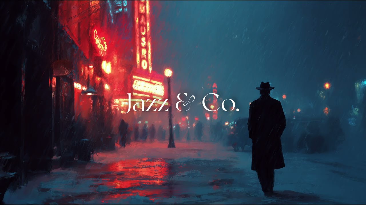 Winter Noir Nights - 2 Hours of 1950s Jazz for Snowy Evenings