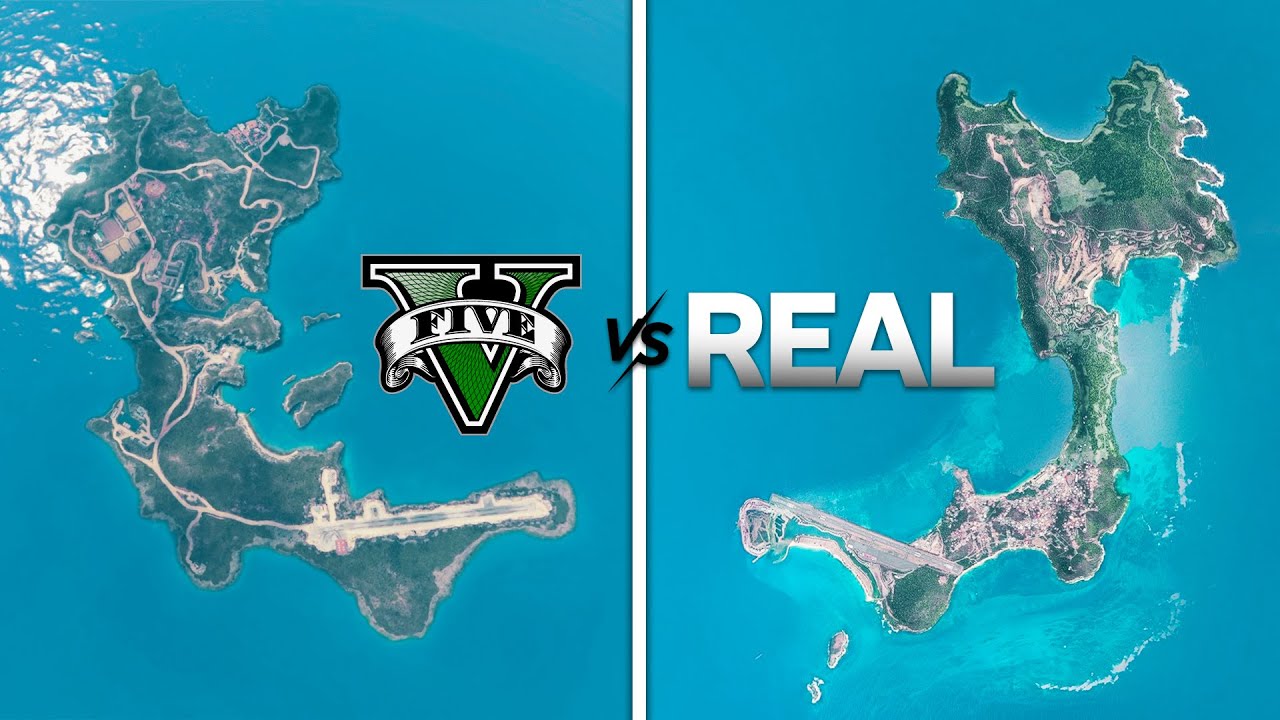 Lugares de GTA V en la Vida Real