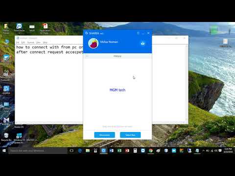 How to Share file PC to PC by using  Shareit