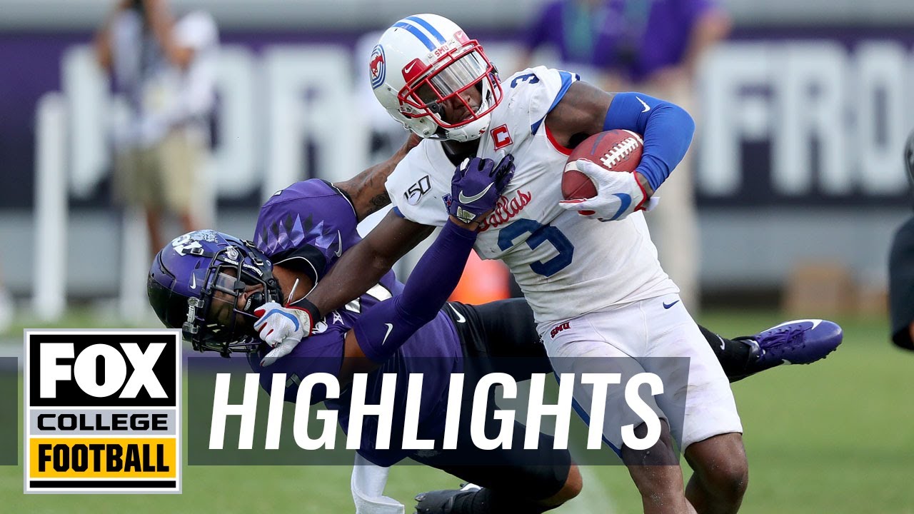 SMU upsets No. 25 TCU, wins Iron Skillet for first time since 2011 | FOX COLLEGE FOOTBALL HIGHLIGHTS