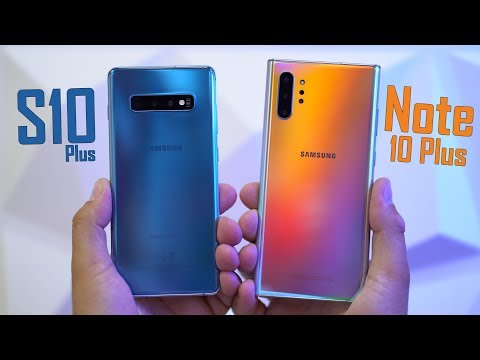 Galaxy Note 10 Plus vs S10 Plus - Full Comparison