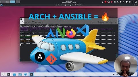 Arch Linux Post-Install Automation with Ansible: Neovim, Tmux, KDE | Usama Imdad Sian