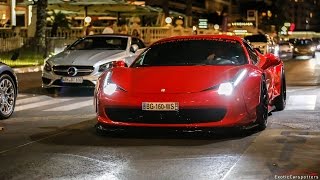 The Epic Supercar Nightlife in Cannes #2 - 918 Spyder, Veyron, Aventador SV Capristo, SLR McLaren
