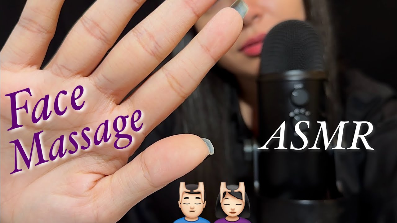 ASMR | Oily Face Massage💆🏻‍♀️💆🏻‍♂️+Whispering