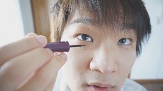 無知の男が化粧したらヤバイ顔になった！！