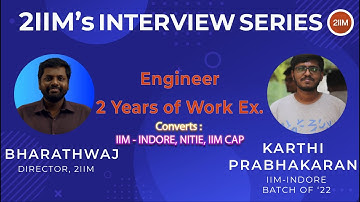 Interview Series | Mock Interview 3 | CAT - WAT | GD | PI Prep | Panel IIT M Alumnus | 2IIM CAT Prep