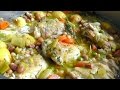 ONE POT DISH recipe CHICKEN STEW pancetta & beans How to cook recipe