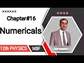 Numerical problems class 12 chapter-16 || federal board || class 12th || new book || NBF ||