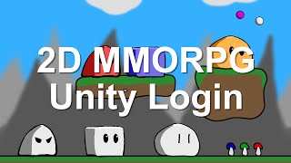 Unity Login of 2D MMORPG Development