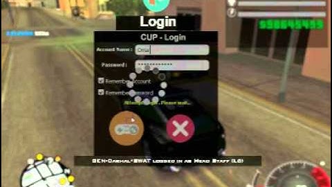 MTA SA CUP 3 New Login Panel