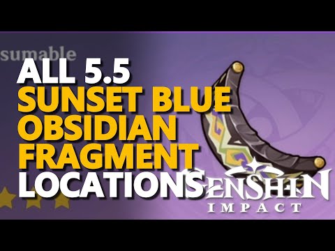 All Sunset-Blue Obsidian