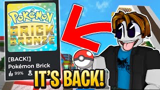 🥳 How to *FIND* and PLAY Pokémon Brick Bronze in 2022! *UPDATED* (Roblox)