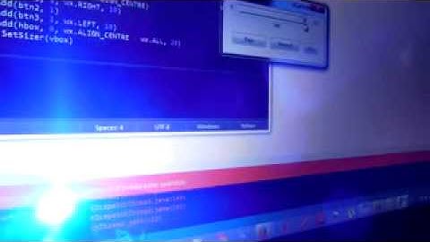 Dimmer Led +WXpython uso Slider