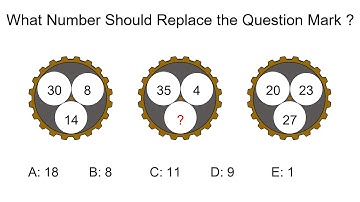 Number Pattern | Can you find what number the question mark is? | Math Logic Puzzles