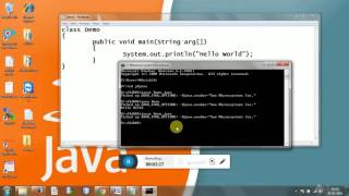First Java Program Hello World