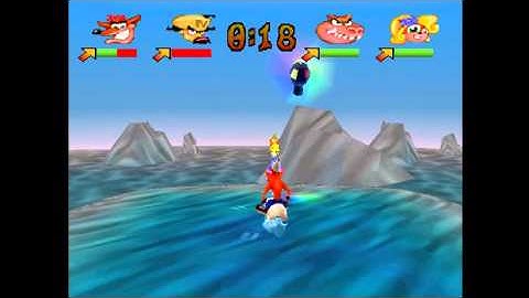 Crash Bash - Tilt Panic - Platinum Relic