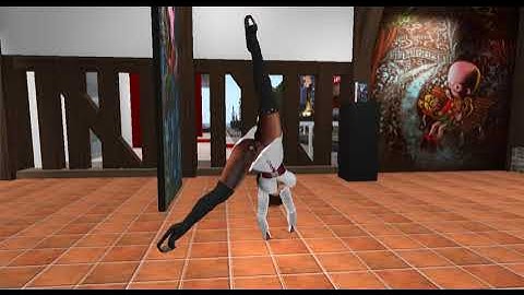 Explosive animation - Spin Throw | #3d  #animation  for @secondlife