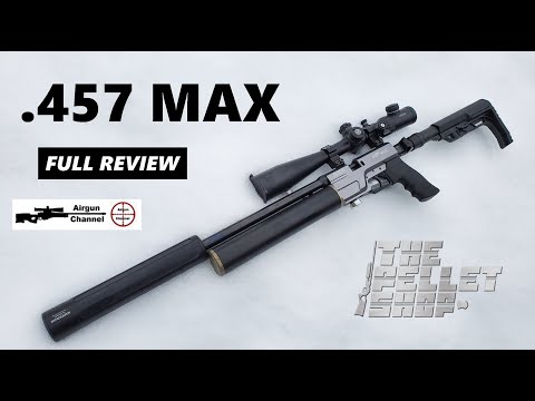 AEA Precison HP SS .457 MAX (Full Review) + Accuracy Test / The Pellet Shop  