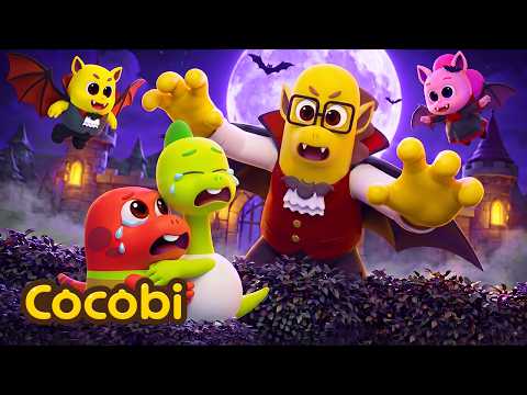 Help! The Vampire Family Is Chasing Us!😱🧛‍♂️ | Nursery Rhymes | Cocobi