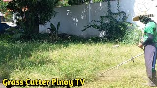 I AM AT THE FRONT YARD OF MY NEW CUSTOMER  / FRONT YARD TRANSFORMATION by Grass Cutter Pinoy TV 1,303 views 2 months ago 17 minutes
