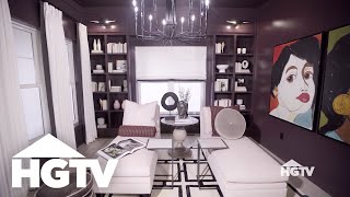 Entry Area Tour with Tiffany Brooks | HGTV Smart Home (2020) | HGTV