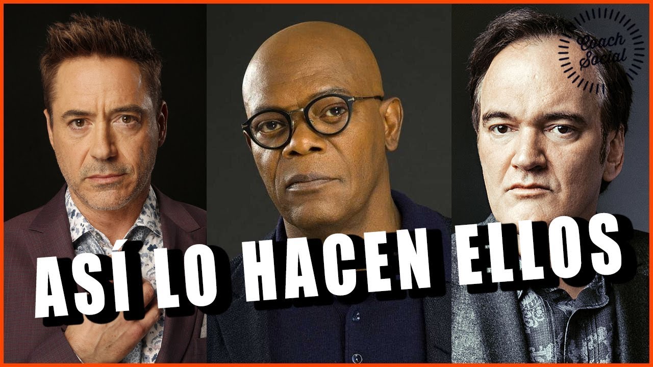 Cómo lidiar con GENTE DIFÍCIL como un GANADOR | Robert Downey Jr. - Tarantino - Samuel L. Jackson