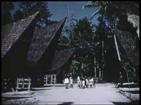Sumatra, Indonesia-1955- A Batak Village and Traditional Music
