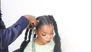 Beautiful Wool hairstyle tutorial for beginners 