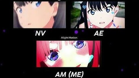 Alight Motion vs Node Video And After Effect (Remake Amusera)